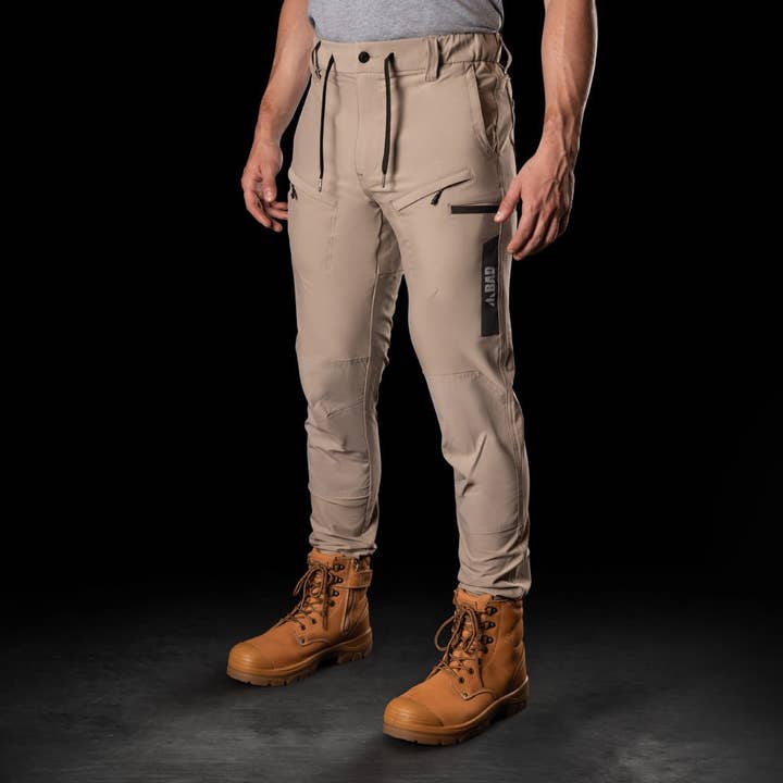 BAD WORKWEAR - Wholesale Pants – Men's - BAD NEXT™ WATERPROOF ELASTIC WAIST CUFFED WORK PANTS