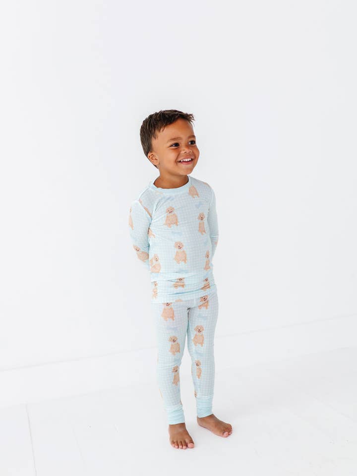Kiki + Lulu - Wholesale Sleepwear Set - Kids - Dreaming of Doodles Kids Pajamas9