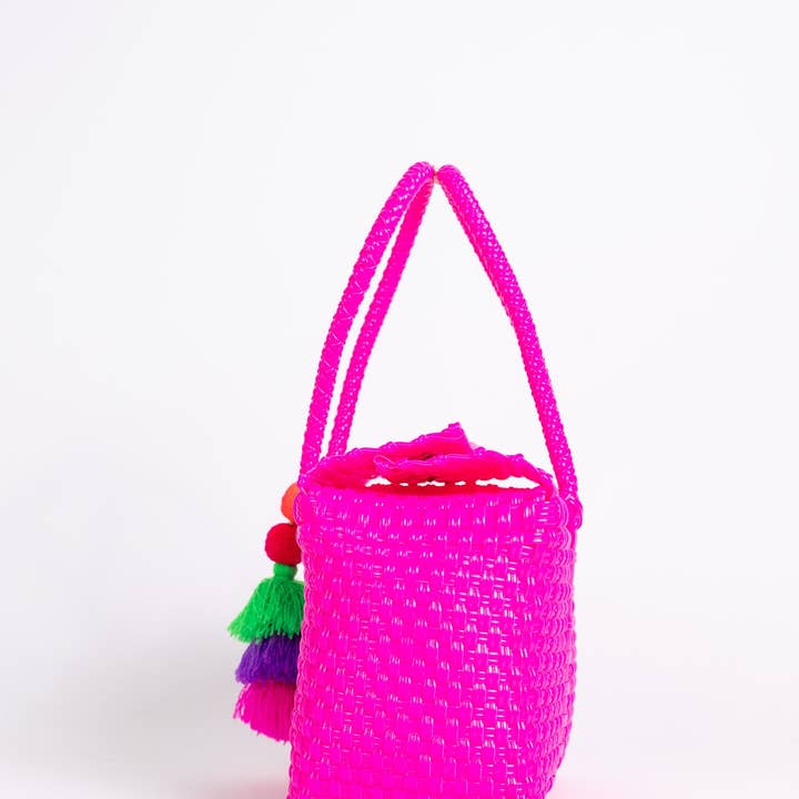 Valerosa - Wholesale Top handle bag – women's - Hot Pink Mini Purse1