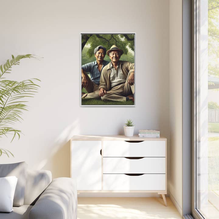 Walt & Pete - Wholesale Painting/Drawing - Missing Art Studies - Grant 05846