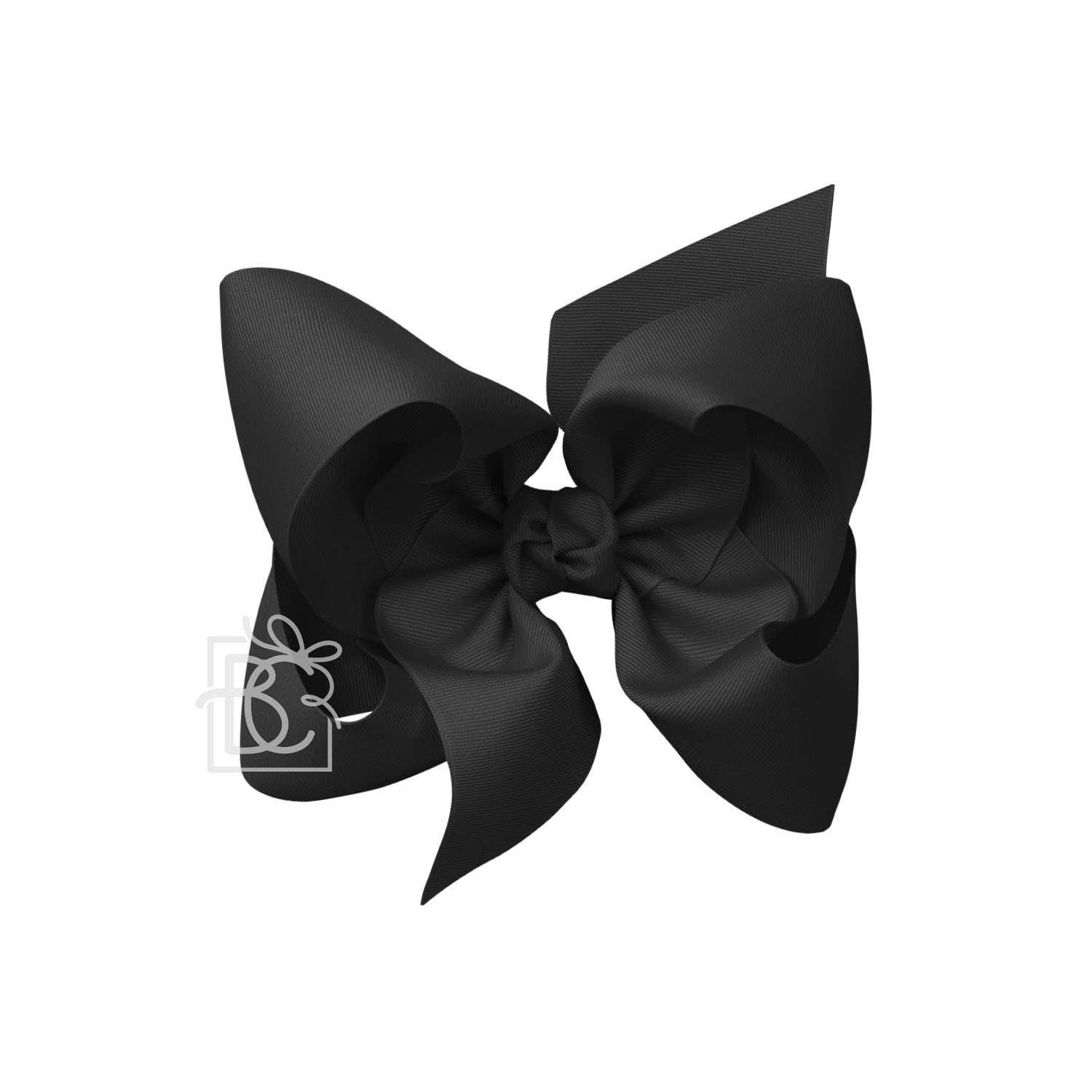 Beyond Creations, LLC - Wholesale Hair Bow - Kids - SIGNATURE GROSGRAIN BOW ON CLIP234