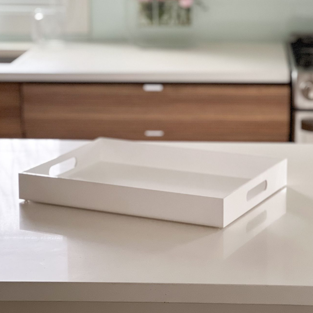 Boker-Tov Shalom - Wholesale Serving Tray - Elegant Lucite Tray7