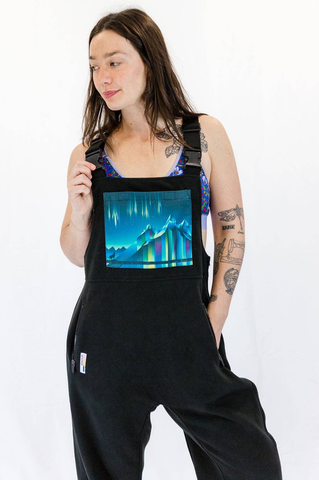 SWOOP. - Wholesale Overalls - Women's - Free Spirit Fleece Overalls3
