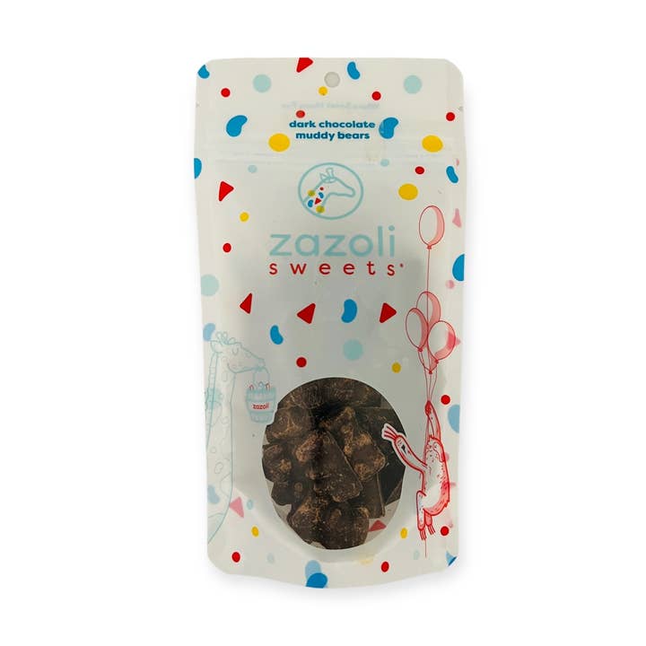 Zazoli Sweets LLC - Wholesale Chocolate Covered Sweets - Dark Chocolate Covered Gummy Bears0