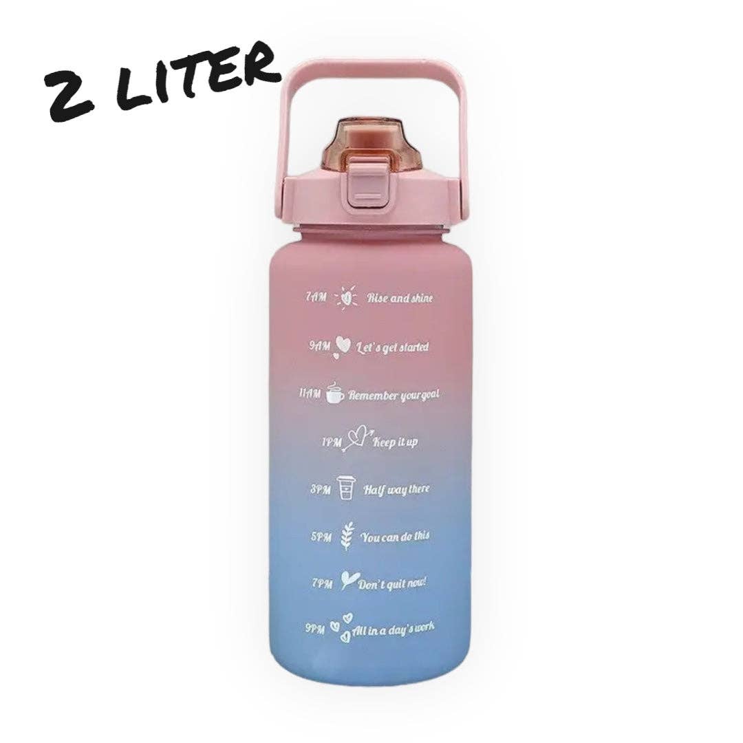 Kinky Pleasure - Wholesale Water Bottle - Timmy Toys - AX078 - Water Bottle - 2 Liter With Time Marker - 8 Colors9