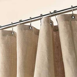 Bean Products - Wholesale Shower Curtain - Hemp Shower Curtain – Bath, Tub + Stall Sizes – Made in USA2