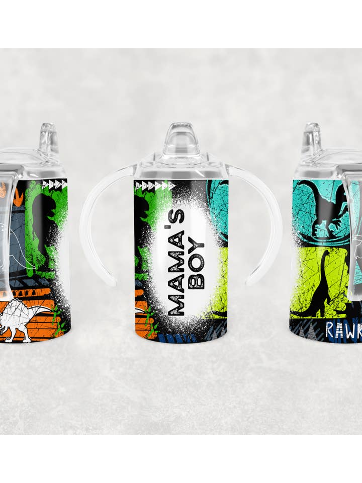 Sippy cup - Mama's Boy for wholesale by AK Southern Moose Designs LLC