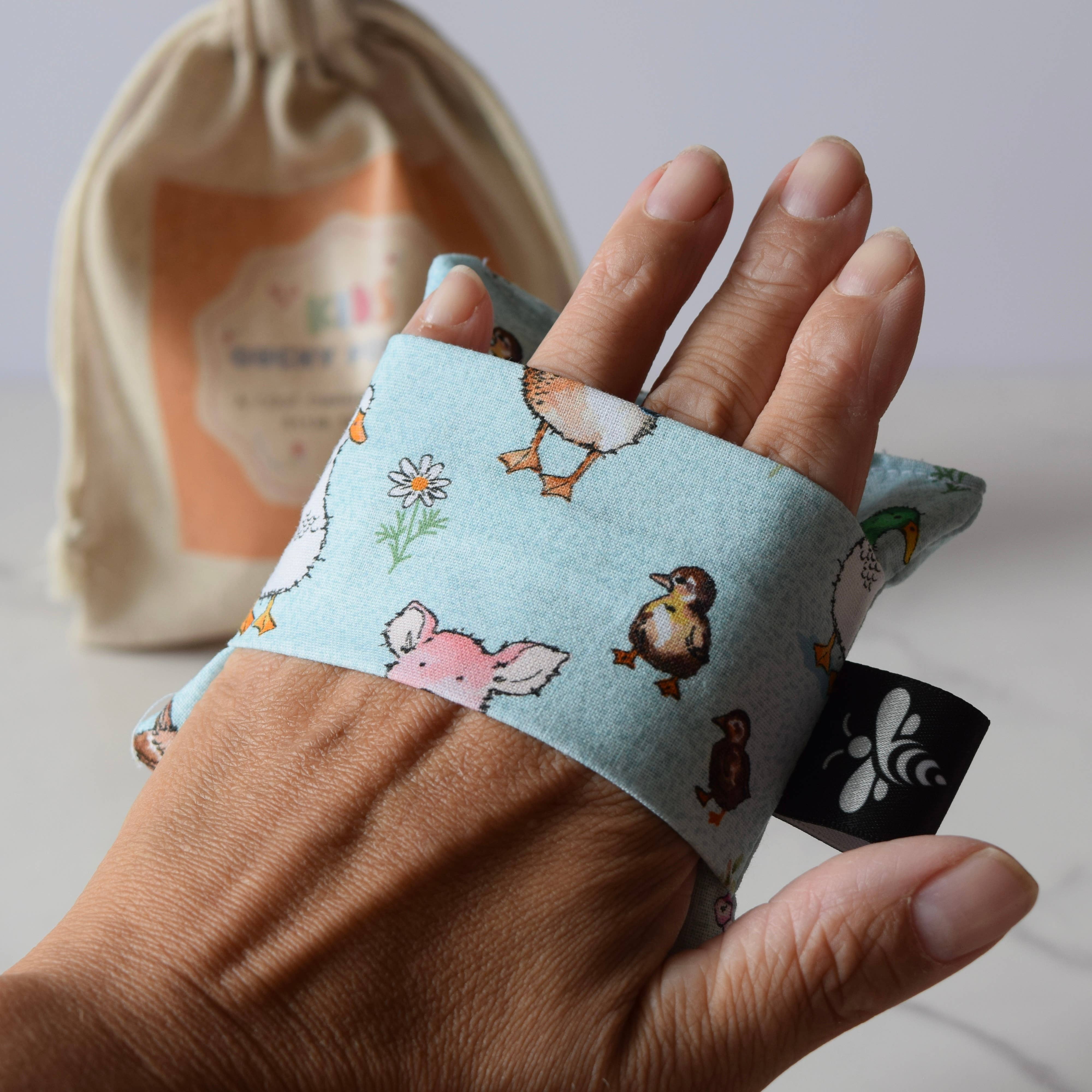 Lou Bees – wholesale Hot/cold compress – Kids Ouchy Pouchys. Hot and Cold Rice Pack for life’s little5