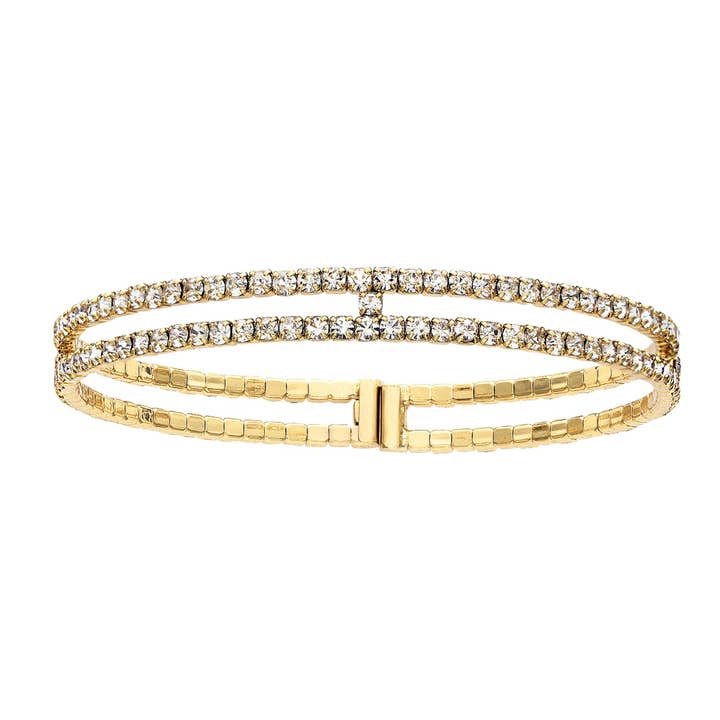 J05212/Y Bangle for wholesale by Luxe on Main LLC