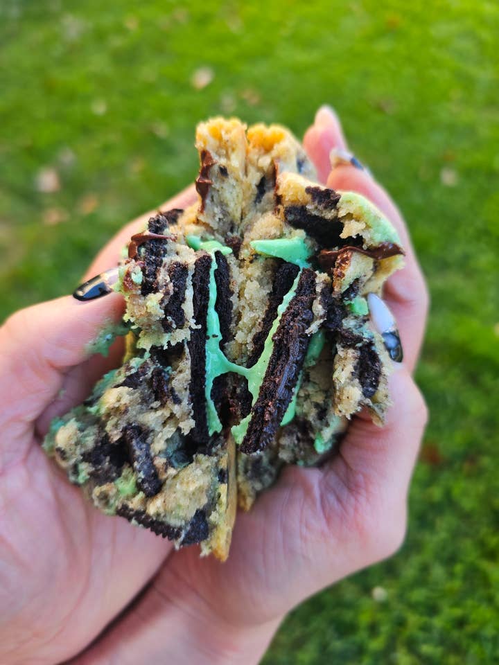 STUFFED: THICK Mint for wholesale by My Big Fat Cookie