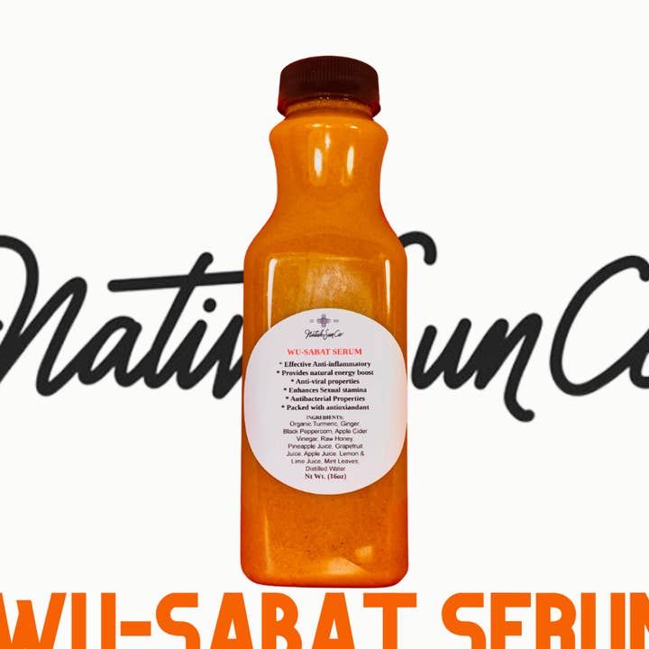 Ginger & Turmeric Serum for wholesale by Native Sun Companies LLC