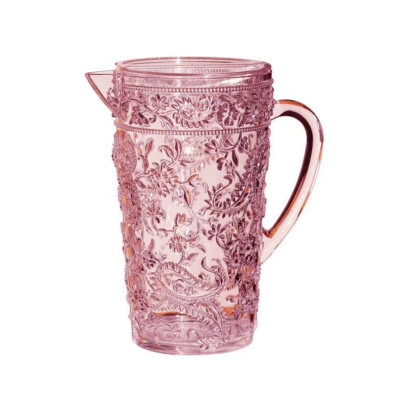 LeadingWare - Wholesale Pitcher - AC-1016 - 2 QT. Paisley Pitcher2