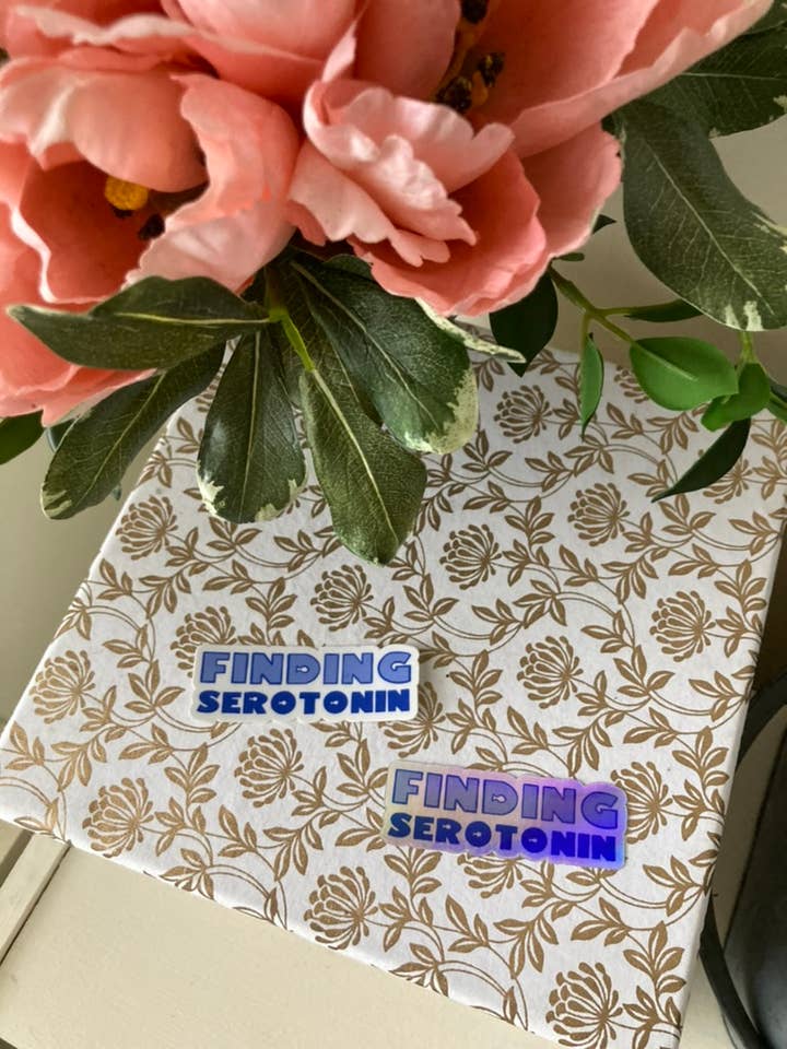 Finding Serotonin for wholesale by Budding Flowers Art