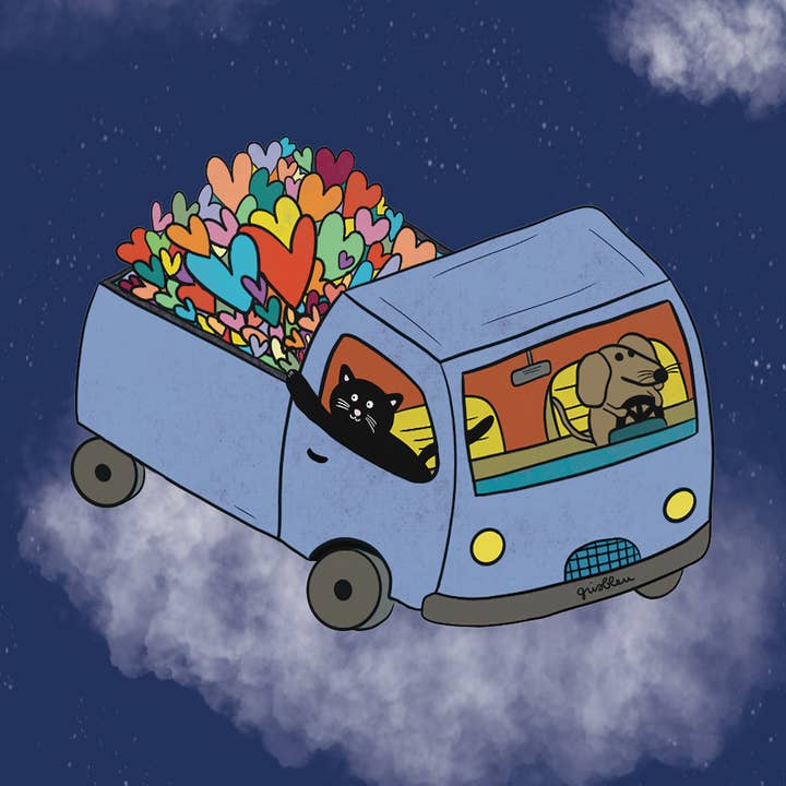 Ilustração "Carga de amor" por atacado de Grisbleu