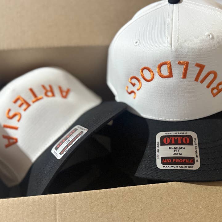 Hillside Threads Wholesale - Wholesale Trucker Hat - Women's - Arched Game Hat - Upside Down Embroidered Design11