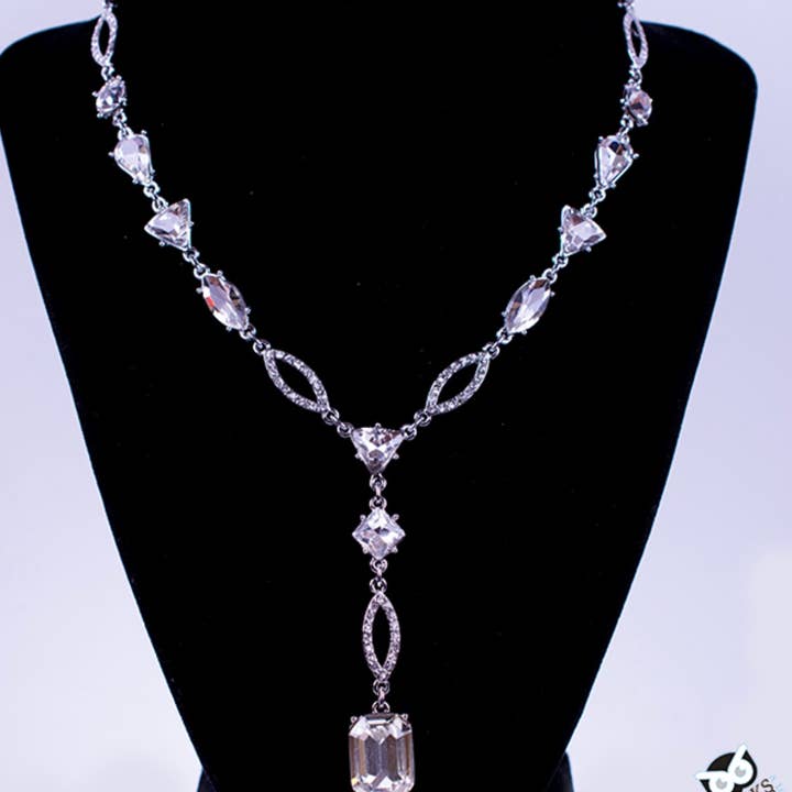 The Red Carpet Statement Necklace& Earring Set for wholesale by My Best Kept Jewelry