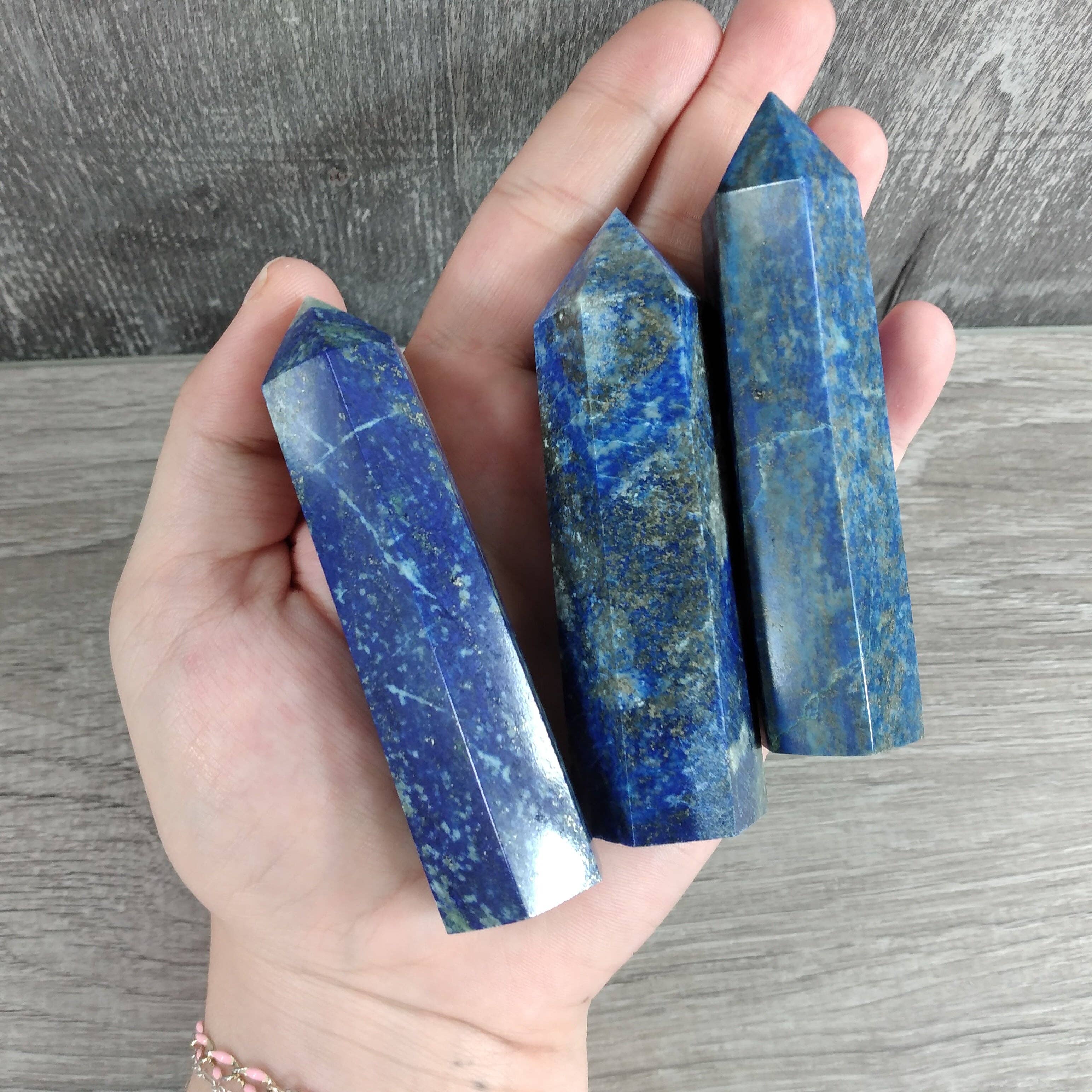 Keystone Crystals – wholesale Andlig sten/kristall – Gemstenskristall Obelisker 85–113 g | Grossist Kristalltorn Presentbutik5