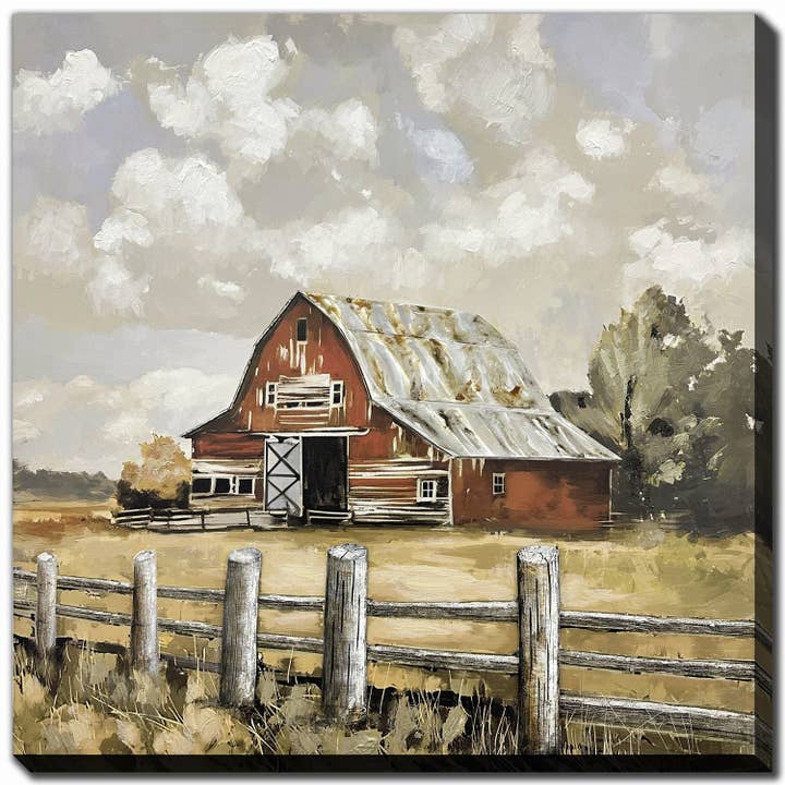 Barnside Days Canvas Wall Art for wholesale by Streamline Art