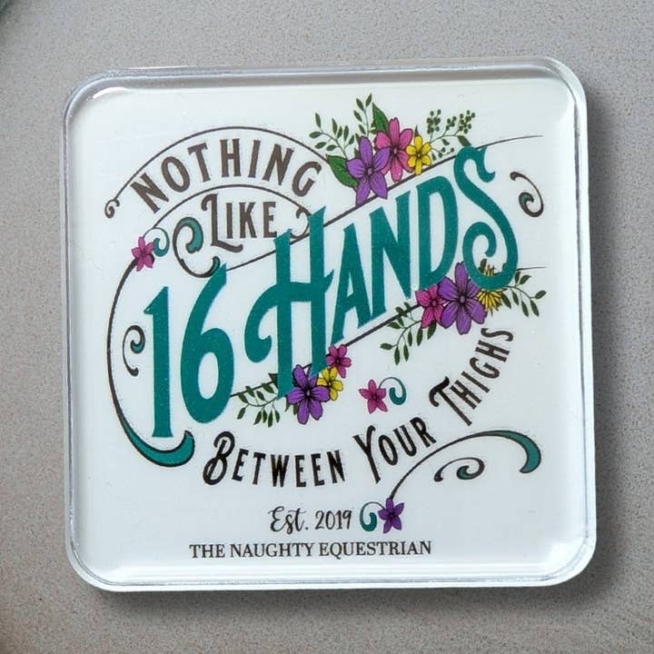 16 Hands Fridge Magnet for wholesale by The Naughty Equestrian