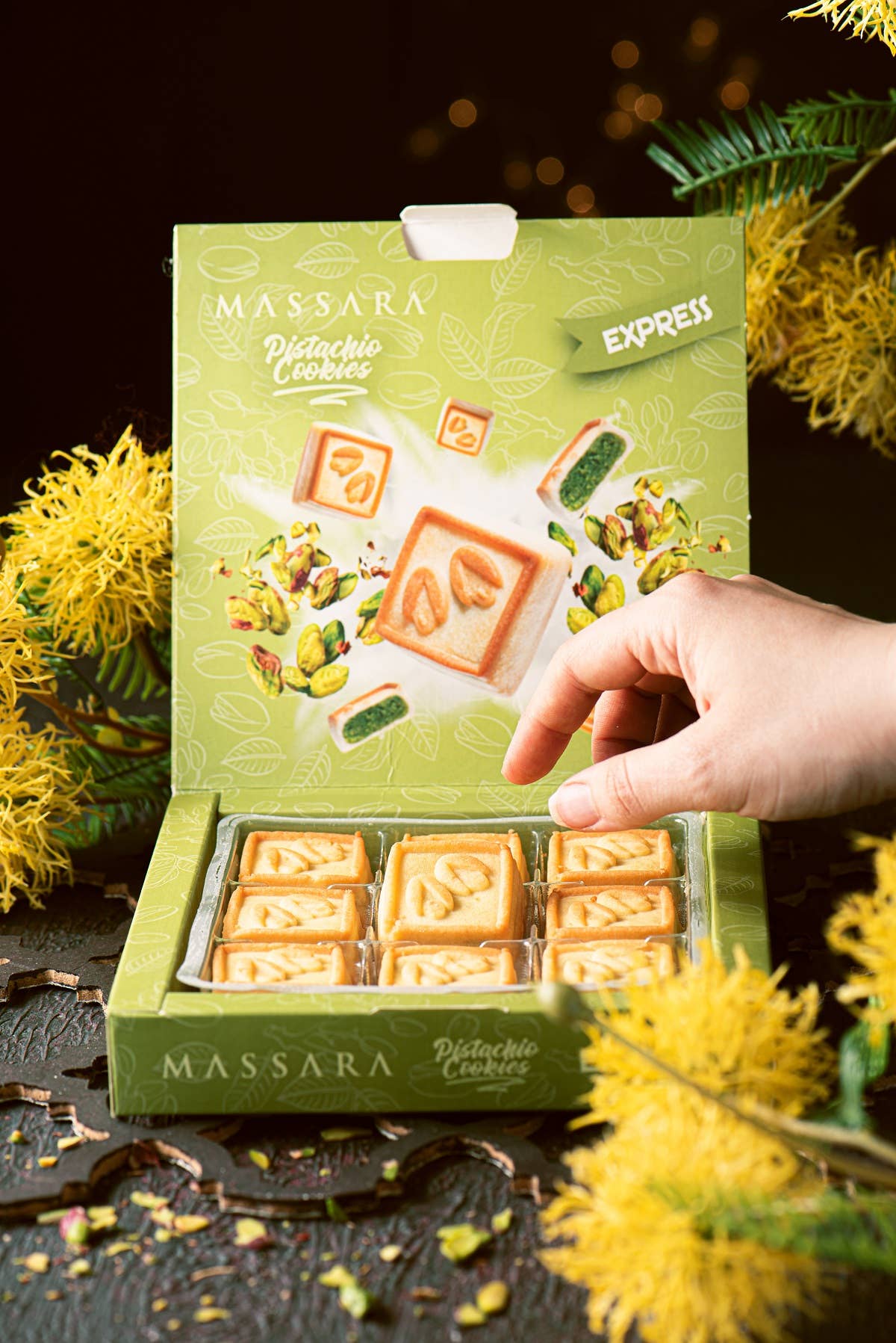 Biggbrands GmbH - Wholesale Cookie - Massara Express Pistachio Cookies 200 g1