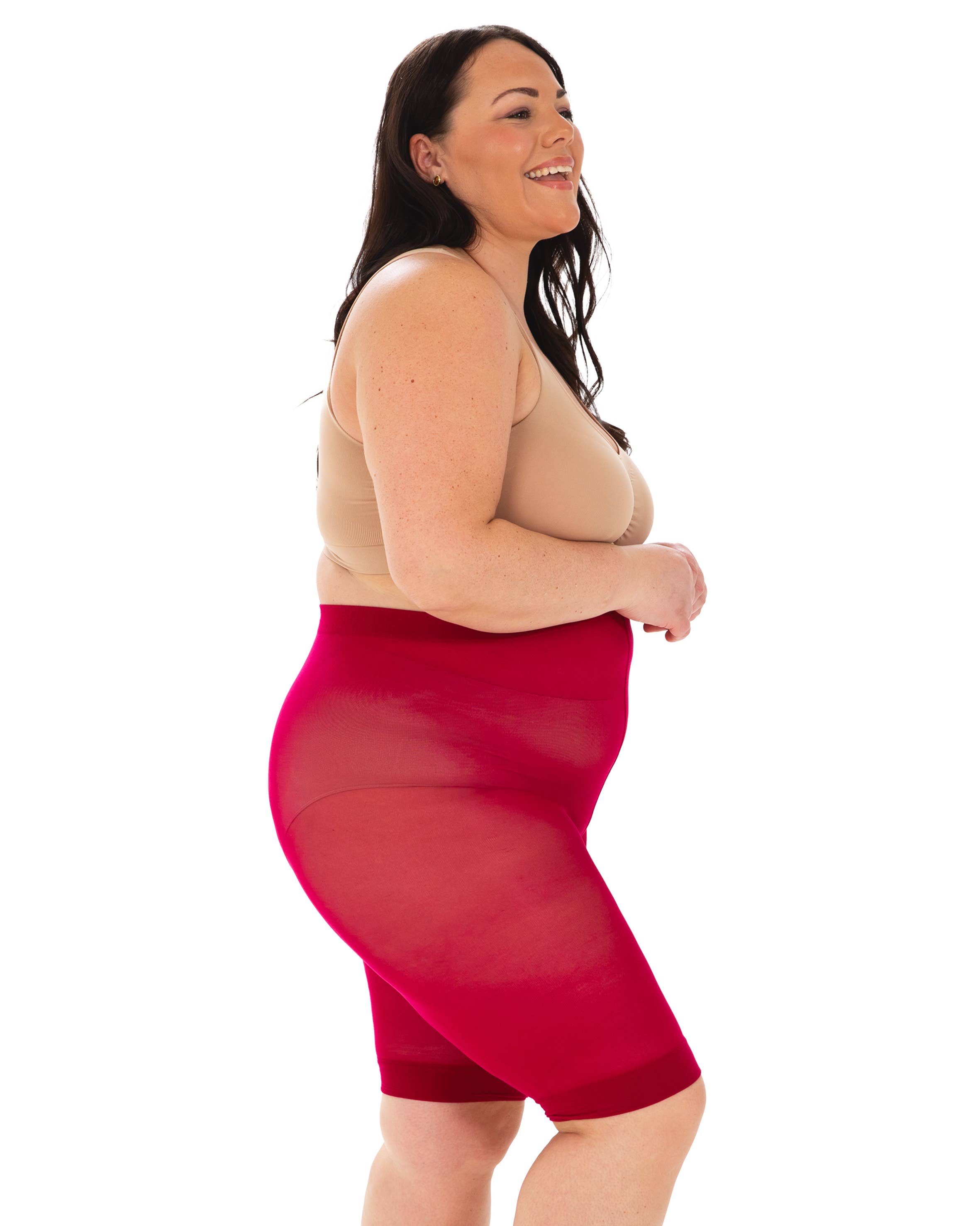 Pamela Mann – Großhandel Shorts – Damen – 90 Denier Curvy Super Stretch Anti-Scheuer-Shorts8