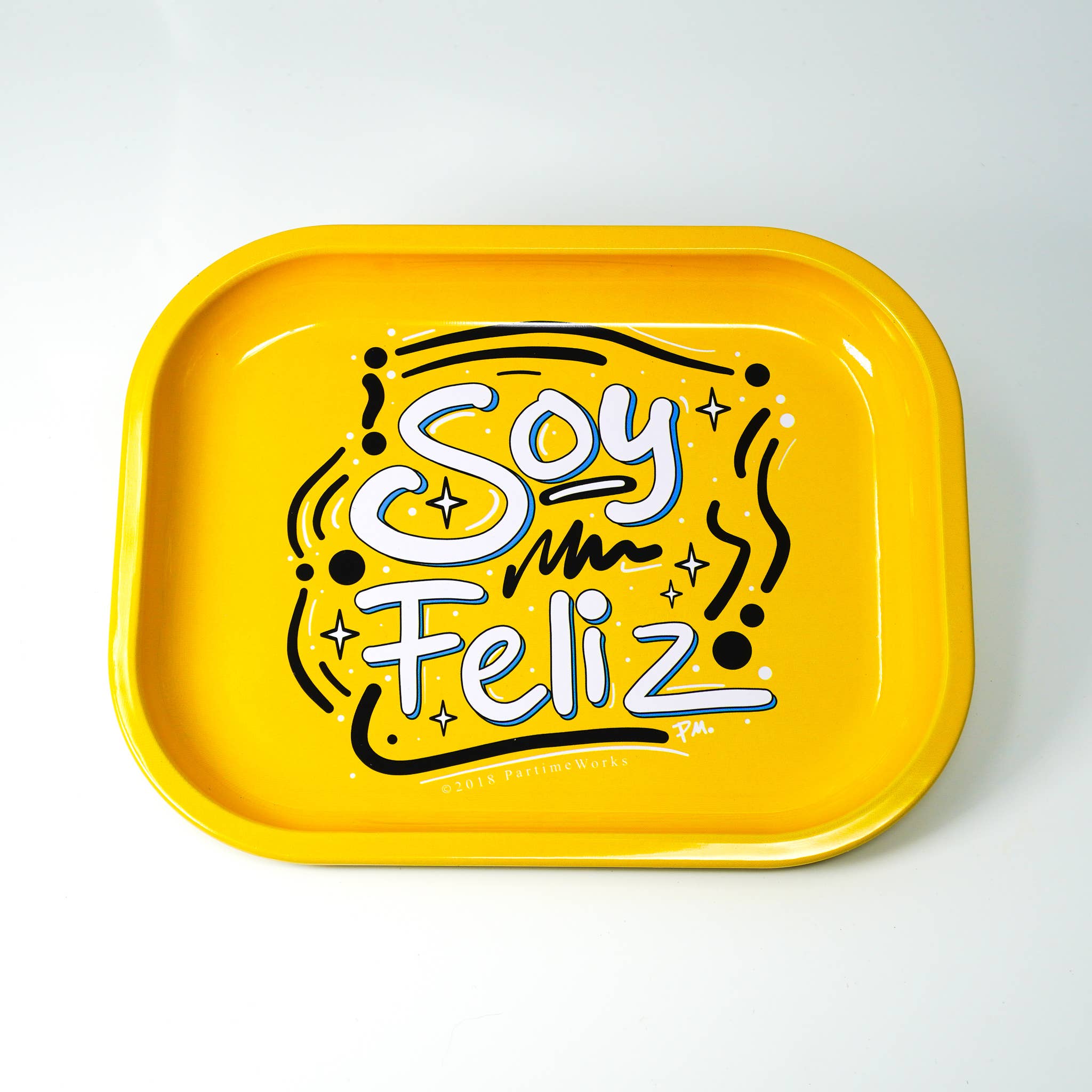 PARTIMEWORKS - Wholesale Decorative Tray - Soy Feliz Novelty Tray14
