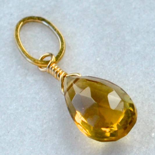 Deadwood Edelstein Anhänger - ale brauner Whiskey Quarz Edelstein Anhänger für den Großhandel von Foamy Wader