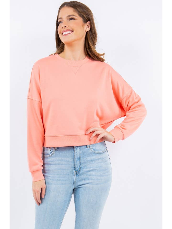 Boswell - Wholesale Sweatshirt - Women's - French Terry Crew Neck