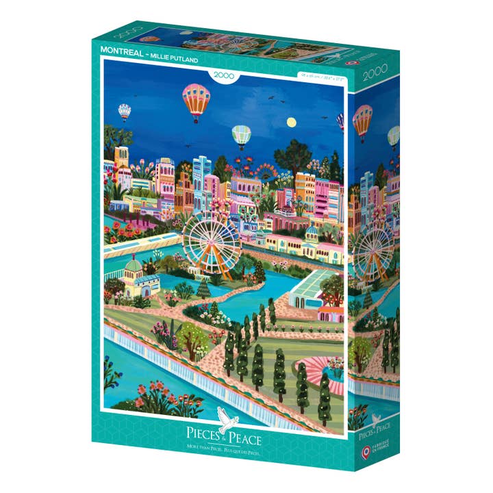 Puzzle 2000 Pièces - Montréal pour la vente par Pieces & Peace