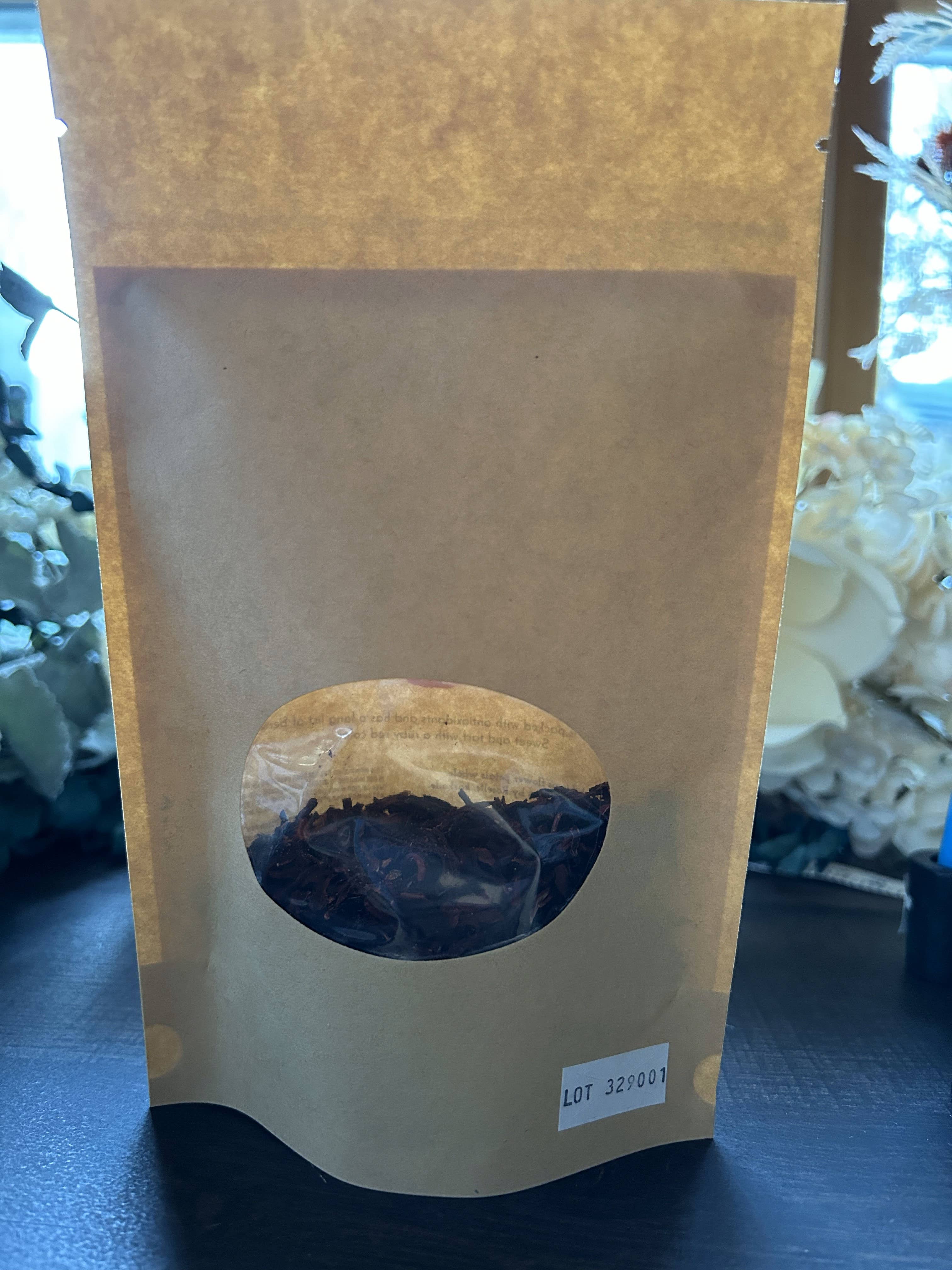 Crystal Rock Healing, LLC - Wholesale Loose Tea - Hibiscus Flower Petals 1oz Organic1