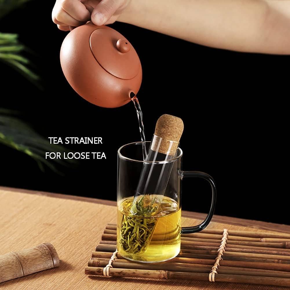 VIGOR - Wholesale Tea Strainer/Infuser - Tea Strainer Accessories Glass Test Tube Tea Strainer Glass5