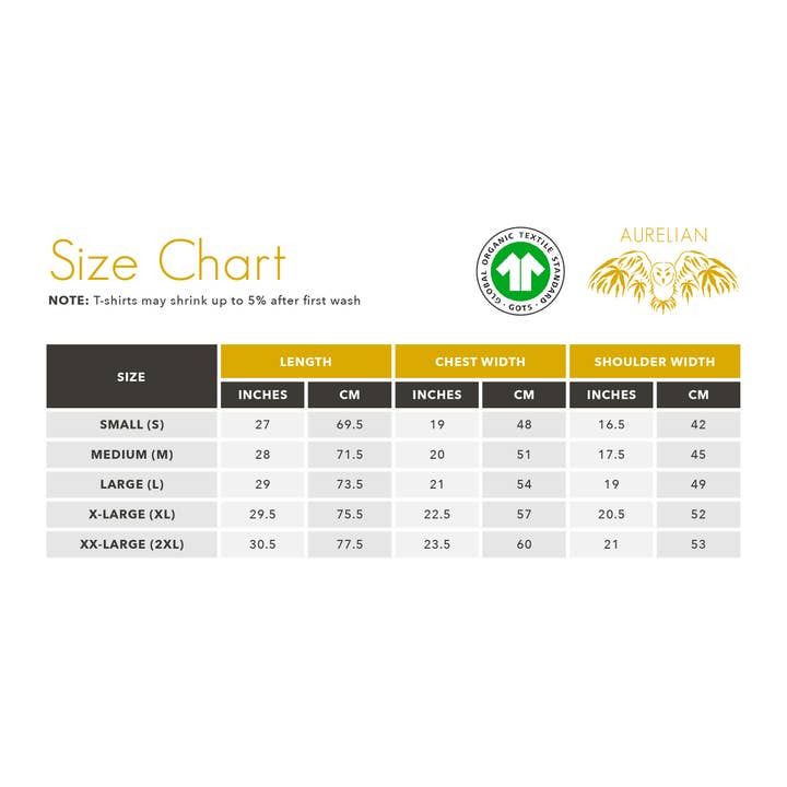 Aurelian Hemp - Wholesale T-Shirt - Unisex - Green Mountain Hemp T-Shirt | 55% Hemp, 45% Organic Cotton