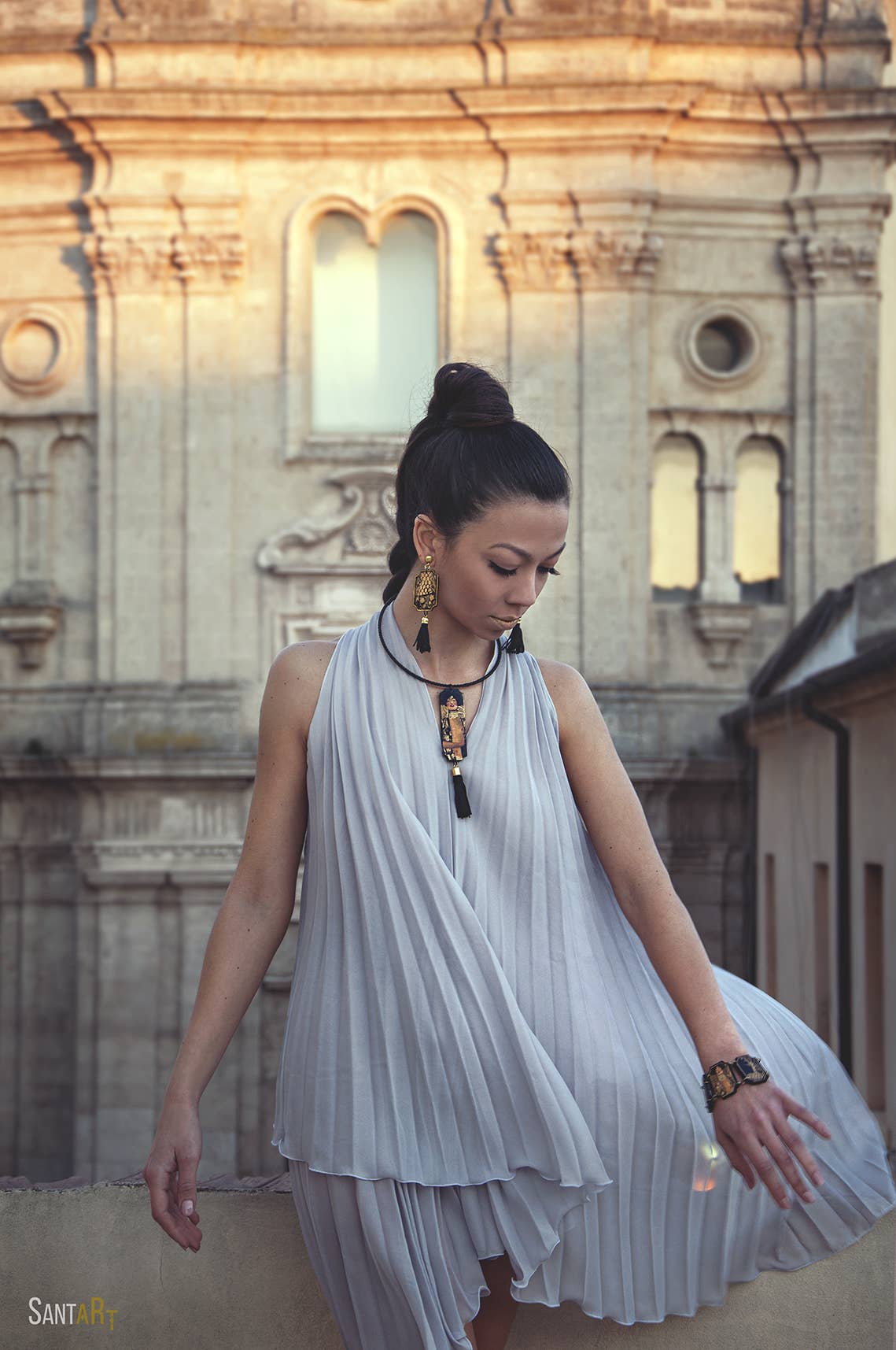 Santart - Wholesale Dangle Earrings - Judith Earrings by Klimt1