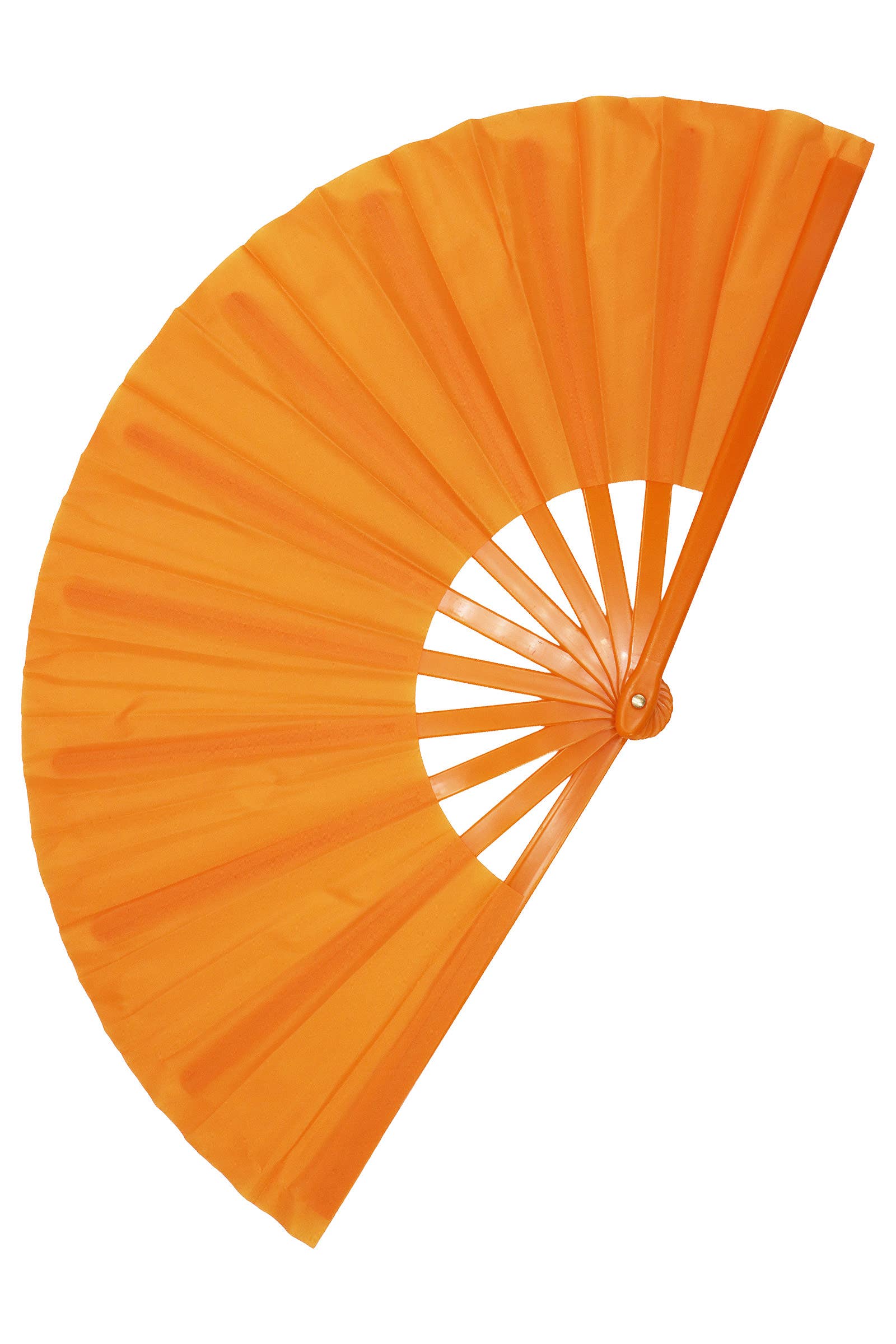 ASSORTED Large Solid Line Dance Folding Fan - 13 Inch for wholesale on Faire6