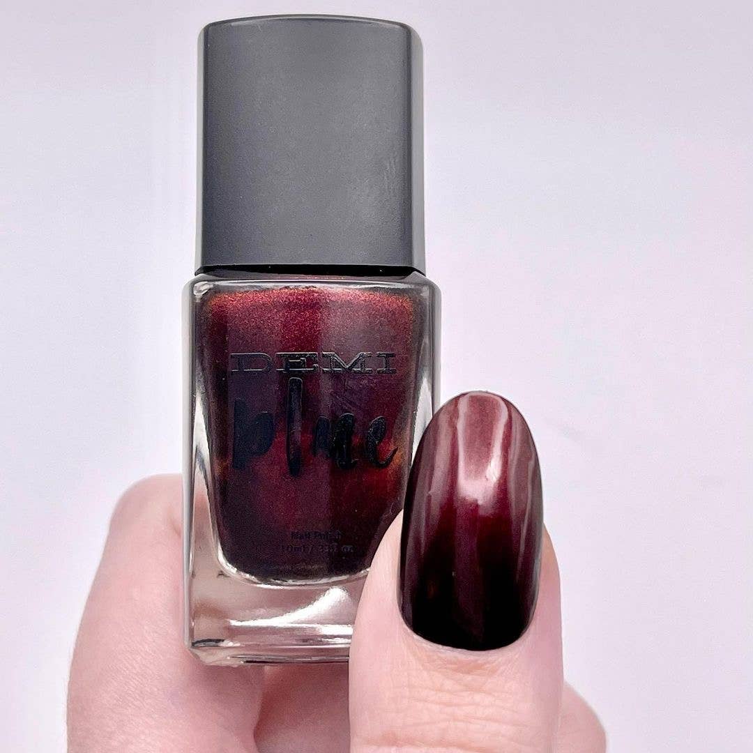 DEMIblue Clean and Vegan Nail Polish - Wholesale Nail Polish - Hen Yak Brown – Rich Brown Vegan Nail Polish4