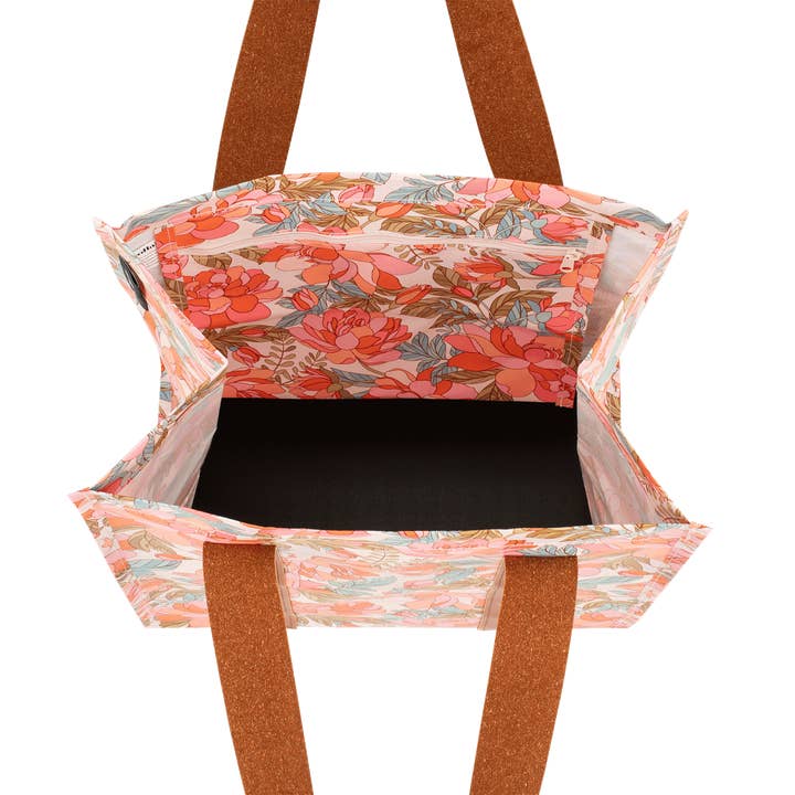Kollab - Wholesale Grocery/shopping bag - Market Bag Whimsical Floral1