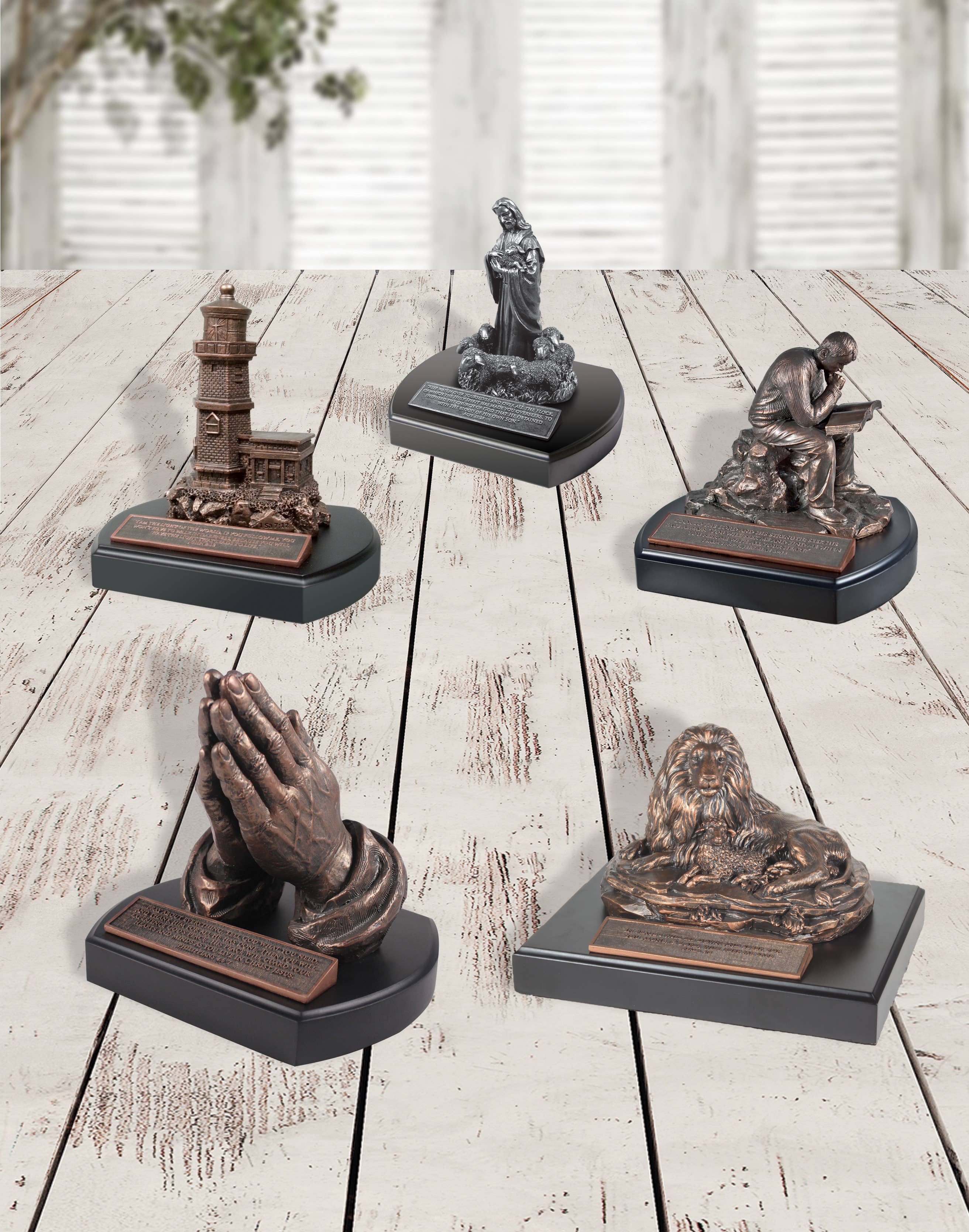 Dicksons - Wholesale Sculpture - 👀 LCP Sculpture Moments Of Faith Lighthouse1