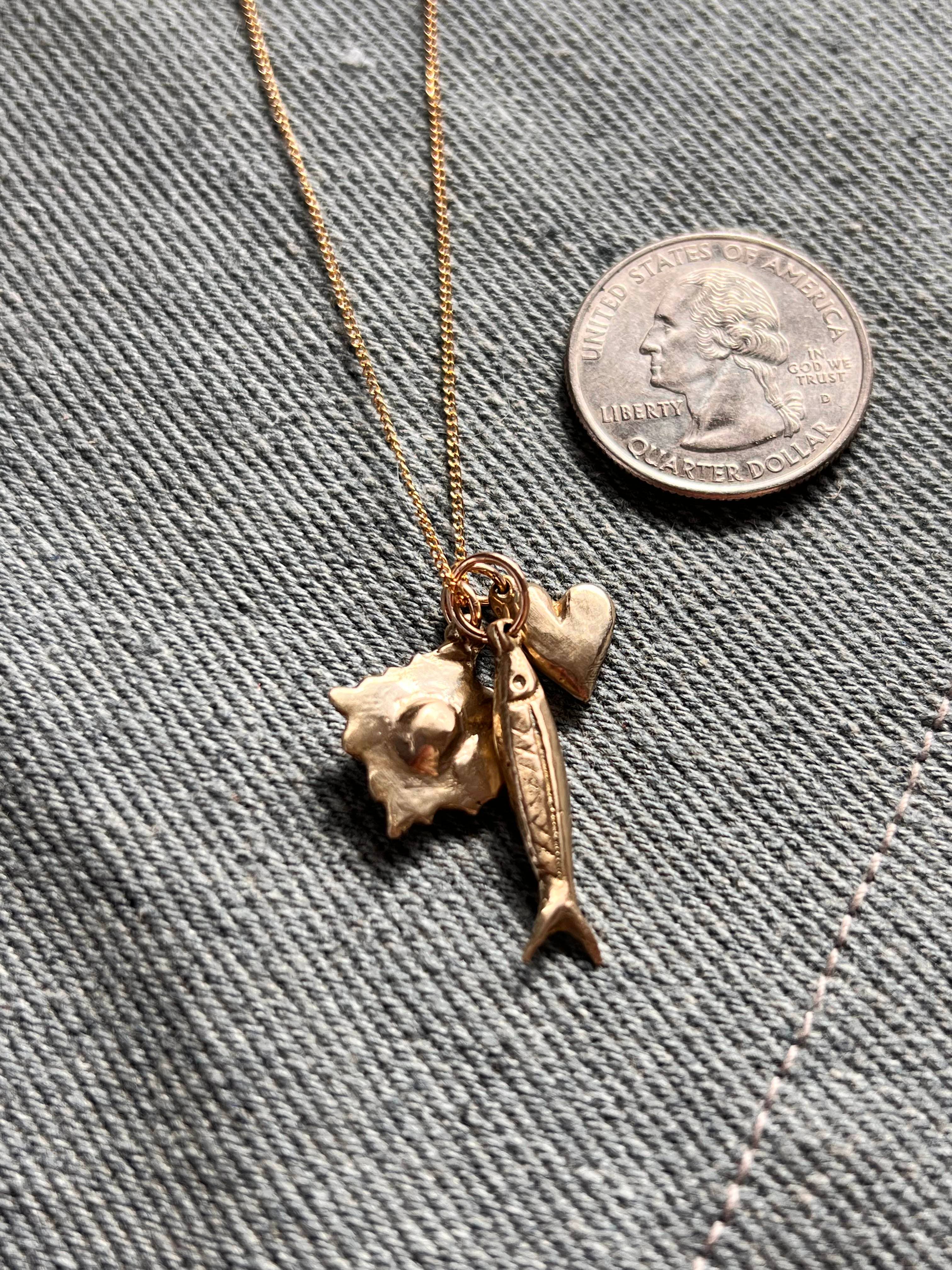 Rebekah J. Designs - Wholesale Individual Charm/Pendant - SARDINE Charm7