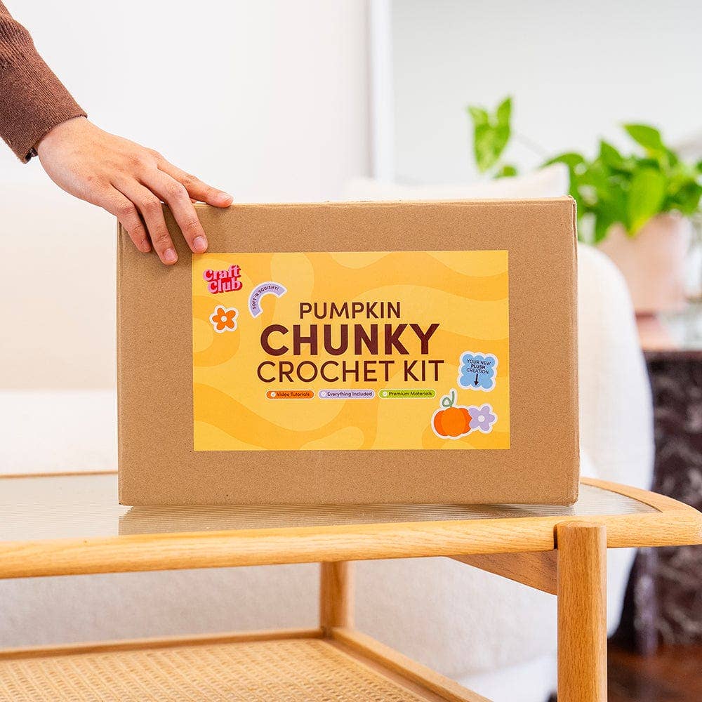 Craft Club – Großhandel Strick-/Häkelzubehör – KÜRBIS - Grobes Häkelset3