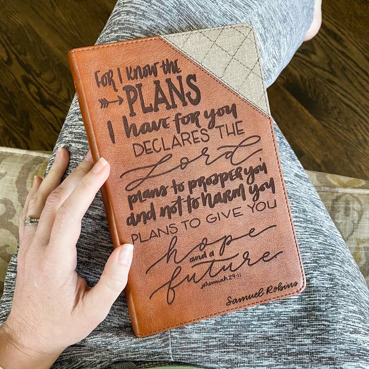 Joy Creative Bibles - Wholesale Religion - NIV Bible Light Brown - For I Know the Plans I Have For You0