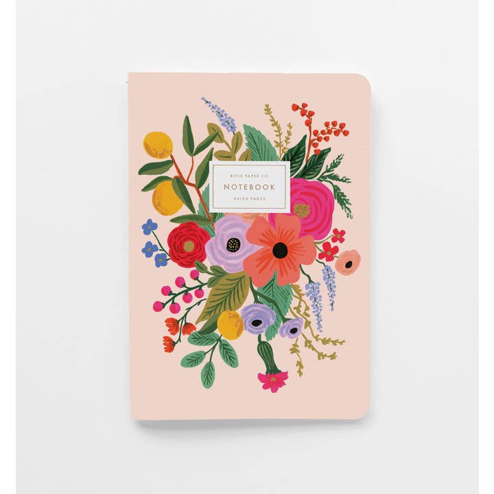 Rifle Paper Co - Wholesale Notebook - Assorted Set of 3 Garden Party Notebooks1