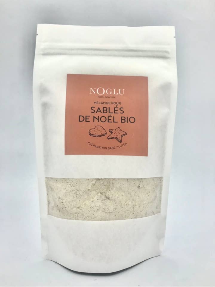 Mélange pour sablés de Noël bio pour la vente par NOGLU