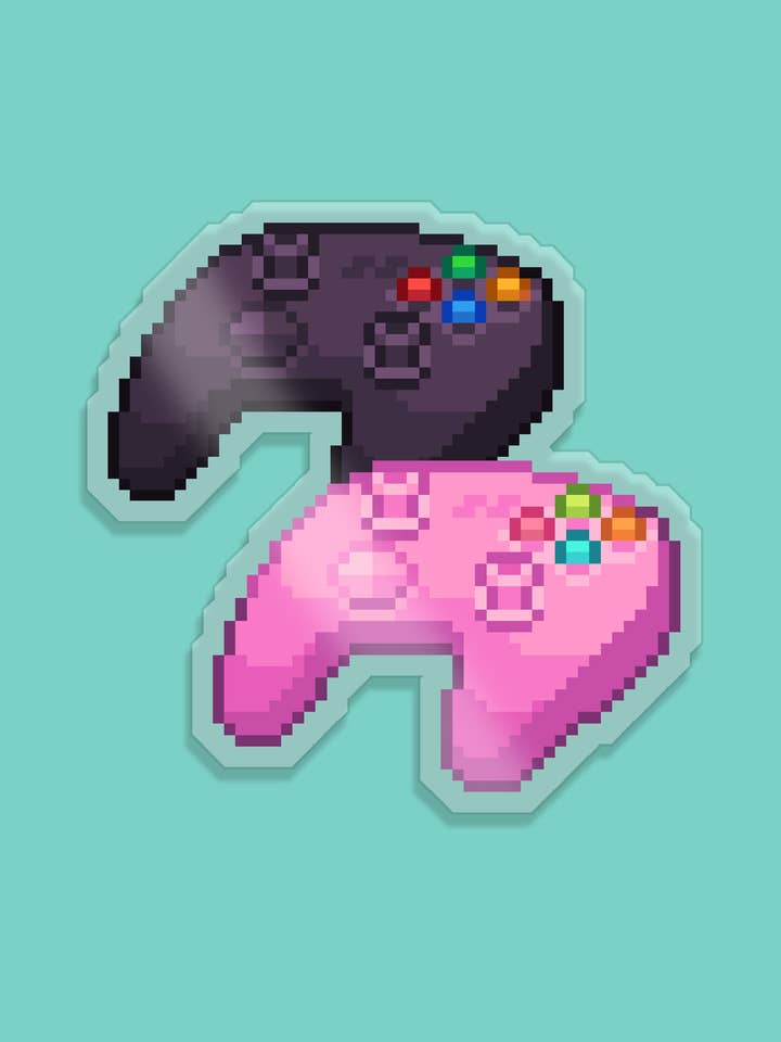 Pixel Controller Pin for wholesale by BerryCutePixels