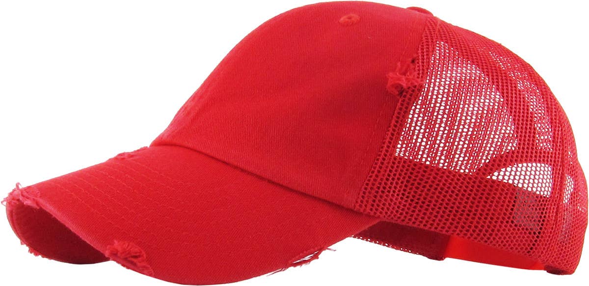 KBETHOS – Großhandel Basecap – Unisex – Vintage-Trucker-Cap mit Mesh-Einsätzen42