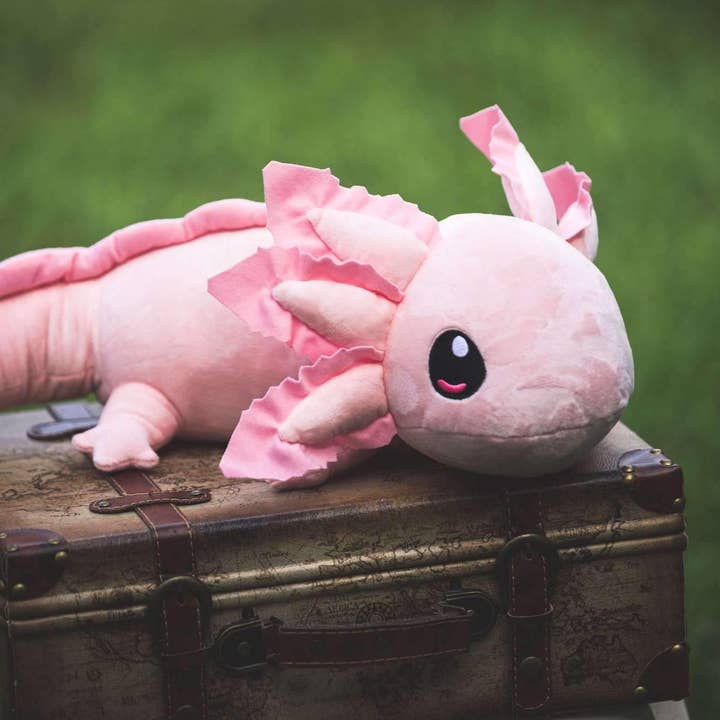 Axol & Friends - Wholesale Stuffed/Plush Toy - Kids & Baby - 2lb Weighted Realistic Axolotl Plush