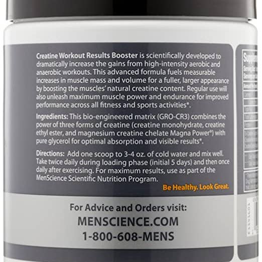 MenScience - Wholesale Oral Supplement/Vitamin - Creatine Booster