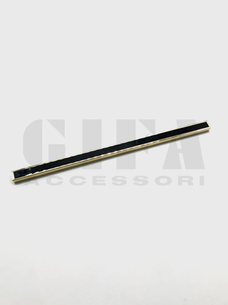 Gifa Accessori - Wholesale Belt - Women's - Gold + black bar with channel 25.5 cm1