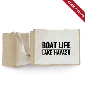 Custom Tote Bags, Custom Boat Accessories