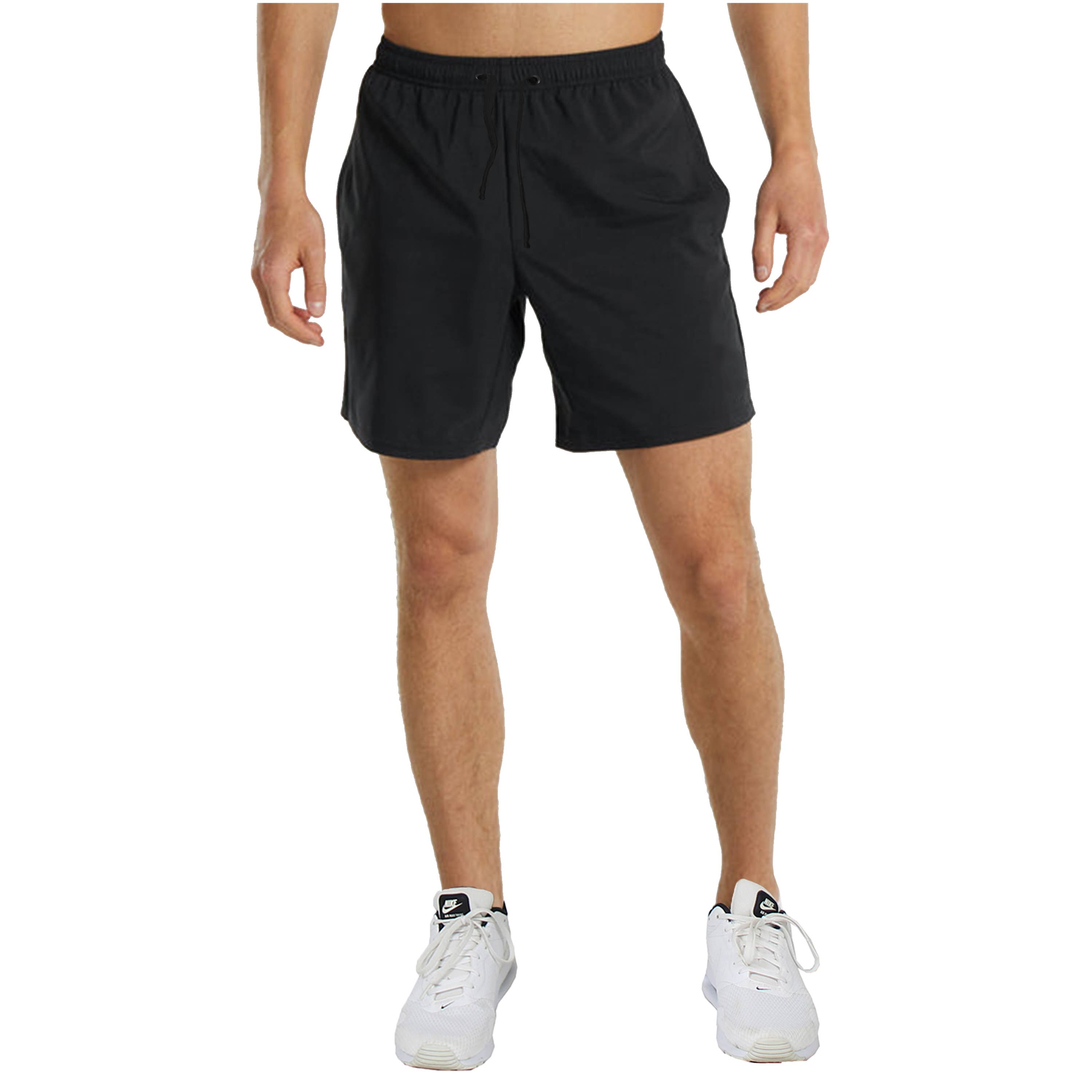 Galaxy By Harvic - Wholesale Athletic Shorts - Men's - Men's 7'' Inseam Dry Fit Training Shorts W/ Mesh Lining0
