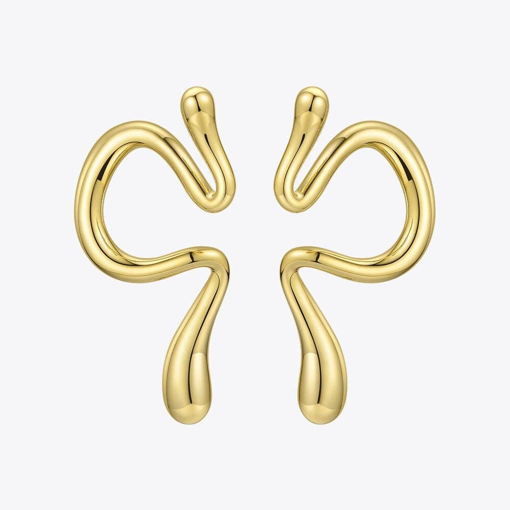 MeloMelo – wholesale Cuff/wrap earrings – S-Shape Cuff Non-Piercing Earrings4
